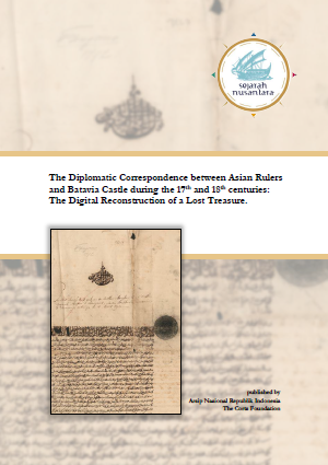 Omslagafbeelding bij The Diplomatic Correspondence between Asian Rulers and Batavia Castle