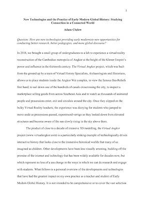 Omslagafbeelding bij New Technologies and the Practice of Early Modern Global History