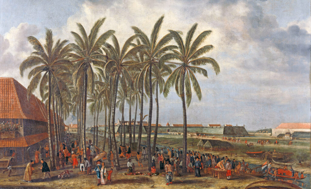 Batavia schilderij Andries Beeckman