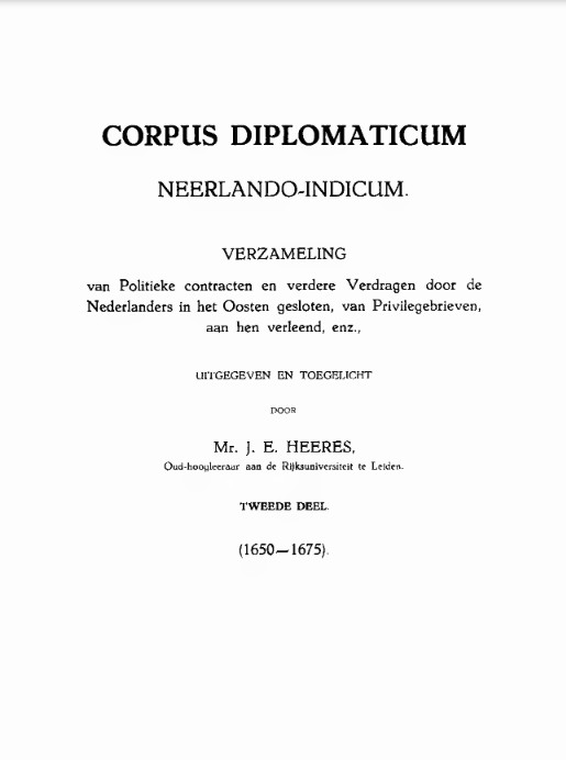 Omslagafbeelding bij Corpus Diplomaticum