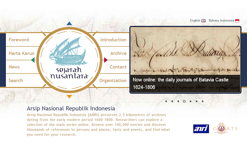 Sejarah Nusantara home page