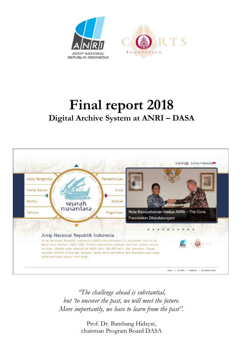 2018 DASA Final Report cover